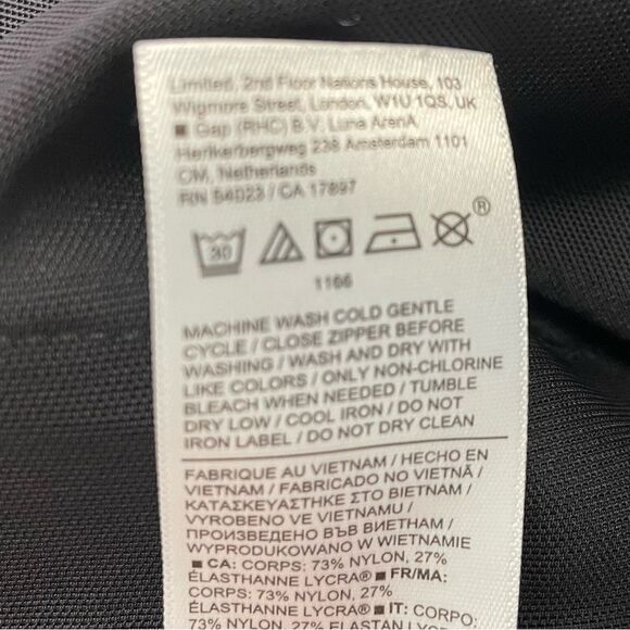 Athleta Stellar Crop Trouser Black Athleisure Comfy Travel Pant Size 6T | 6 Tall - Picture 13 of 14